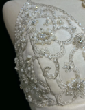 Unique Bridal Gown A Line Spaghetti Straps Long White 70s Wedding Dresses Vintage Bridal Gowns HZ1214