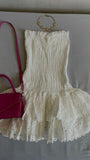 Unique Sheath Spaghetti Straps White Lace Short Mini Formal 7th Grade Homecoming Dresses Middle School Short Cocktail Night Dress Hoco Outfits HZ1214