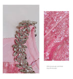 Niulatu Sheath Scoop Pink Sequin Short Mini Formal 8th Grade Homecoming Dresses Middle School Short Cocktail Dress Hoco Outfits HZ1214