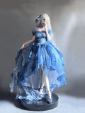 Niulatu Ball Gown Off The Shoulder Half Sleeves 21st Birthday Dress Lolita Dress Blue Long Birthday Outfits HZ1214