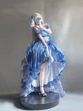 Niulatu Ball Gown Off The Shoulder Half Sleeves 21st Birthday Dress Lolita Dress Blue Long Birthday Outfits HZ1214