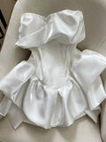 Cute A line White Short Homecoming Dress Summer Hoco Dresses Cocktail Dress For Senior Teens HZ1214