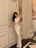 Elegant Sheath Sleeveless Ivory 21st Birthday Dress Party Gown Birthday Outfits Birthday Dress Ideas For Women HZ1214