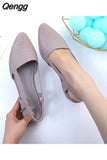 Niulatu Fashion Women's Flat Shoes Pointed Toe Light Luxury Sandals Women Designers Elegant Woman Casual Comfortable Shoes DJSE