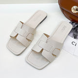Niulatu Women Shoes Ladies High Quality Slides Sandals Womens Shoes New Fashion Design Beach Flat Shoes Female Slippers DJSE
