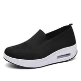 Niulatu Women's Flat Platform Shoes Breathable Vulcanized Woman Slip On Casual Fashion Ladies Walking Female Summer 2025 Hot New DJSE