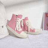 Niulatu Sneakers Women Round Toe Leisure Outwear Black Casual Shoes Platform Lace-Up Trainers Handmade Sapatos Feminina DJSE