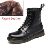 Niulatu Boots Women Genuine Leather Shoes For Winter Boots Shoes Woman Casual Autumn Genuine Leather Botas Mujer Female Ankle Boots DJSE