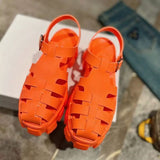 Niulatu New brand Fashion Shoes Women Thick Heel Platform PU Leather Sandals For Woman 2025 Outdoor Ins Casual Footwear heels DJSE