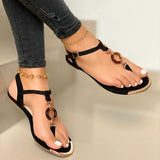 Niulatu Women's Sandals Clip Toe Fashion Ladies Shoes for Women 2025 Casual Beach Summer Ankle Buckle Strap Female Footwear Woman DJSE