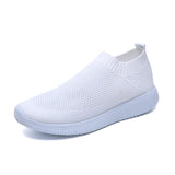 Niulatu Women Sneakers Fashion Socks Shoes Casual White Sneakers Summer Knitted Vulcanized Shoes Women Trainers Tenis Feminino DJSE