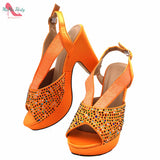 Niulatu New Arrivals Fashionable African Women Shoes Matching Bag Set in Black Color Comfortable Heels with Platform for Wedding DJSE