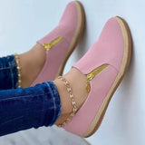 Niulatu Women's Casual Shoes Fashion Solid Color Platform Hemp Rope Flats Lightweight Comfortable Side Zip Loafers Zapatillas Mujer DJSE
