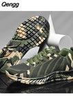 Niulatu Camouflage Fashion Sneakers Women Breathable Casual Shoes Men Army Green Trainers Plus Size 34-44 Lover Shoes DJSE