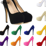 Niulatu women pumps flock 14cm high heels women shoes Pointed Toe Thin Heels valentine Wedding Dress Shoes luxury designer DJSE