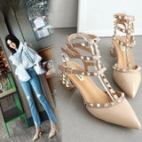 Niulatu Woman 2025 Summer Ladies High Heels Valentine Shoes Female Pointed Toe Pumps For Womens Shoe Zapatos Chaussure Femme DJSE