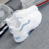 Niulatu Women Sneakers 2025 Fashion Casual Shoes Woman Comfortable Breathable White Flats Female Platform Sneakers Chaussure Femme DJSE