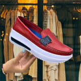 Niulatu Women Shoes 2025 Autumn New Arrival Plus Size Platform Sneakers Women Casual Shoes Women Vulcanized Shoes Loafers Zapatos Mujer DJSE
