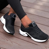 Niulatu Women Fashion Outdoor Women Casual Shoes Flat Women's Sneakers Trainers Lace-up Mesh Sneakers Walking Shoes Woman Mujer DJSE