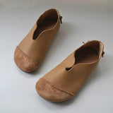 Niulatu Women Slip On Ballet Flat Loafers Autumn Ladies Soft Casual Moccasins Female Fashion Comfort Woman Shoes Retro Plus Size DJSE