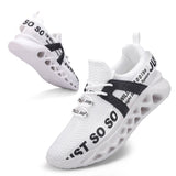Niulatu Sneakers Casual Lace-up Breathable Couple Tenis Shoes Fashion Mesh Hard-wearing Blade Running Shoes for Men Plus Size DJSE