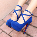 Niulatu Red Black Black High Heel Stiletto Ladies Dress Pumps Fashion 2025 Ladies Party Platform Sandals Women's Scarpins Shoes DJSE