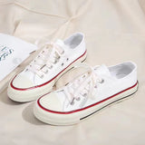 Niulatu New Korean Style Ulzzang Daisy Canvas Shoes for Women 45 White Black Yellow Green Purple Color sneakers women DJSE