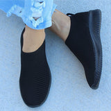 Niulatu Women Flat Slip on White Shoes Woman Lightweight White Sneakers Summer Autumn Casual Chaussures Femme Basket Flats Shoes DJSE