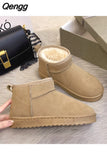 Niulatu Women's Slippers Winter Plush Warm Shoes Unisex Indoor Outdoor Flip Flops Casual Shoes Zapatos De Mujer DJSE