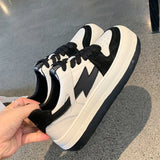 Niulatu Women's Sneakers Korean Spring New 2025 Platform Flat Casual Canvas Sports Shoes Vulcanize Tennis Basket Lolita Fashion DJSE