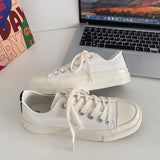 Niulatu New Women&#39;s Canvas Sneakers Fashion Summer Spring Autumn Shoes for Women Student Casual Shoes High Women&#39;s Sneakers DJSE