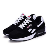 Niulatu Women Air Cushion Sports Shoes Outdoor Running Lace Up Ladies Shoes Woman Sneakers Tenis Feminino Casual Flats DJSE