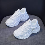 Niulatu for Women with Free Shipping 2025 Designer Platform Casual Sports Running Vulcanized White Shoes Female Chunky Sneaker DJSE