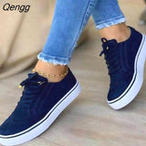 Niulatu Women's Shoes 2025 New Flat Shoes Sports Casual Fashion Versatile Sneakers Lace Up Large Size Temperament Solid Color Casual DJSE