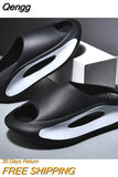 Niulatu Men Casual Beach Slippers 2025 Summer New Luxury Soft EVA Hollow Unisex Sport Sandals Women Platform Slides Shoes Zapatos Hombre DJSE
