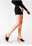 Niulatu Summer Casual Cozy Platform Wedges Heels Slippers Ladies Fashion Open Toe Roman Women's Sandals Shoes DJSE