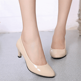 Niulatu Pumps Nude Shallow Mouth Women Shoes Fashion Office Work Wedding Party Shoes Ladies Low Heel Shoes Woman Autumn DJSE