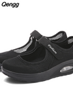 Niulatu Sneakers Women Fashion Mesh Breathable Casual Wedge Platform Hiking Shoes Female Tenis Feminino Zapatillas Mujer DJSE