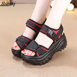 Niulatu 2025Women Sandals Women Platform Wedge Sandals 6cm High Heels Women Shoes Summer Sneakers Sandalia Mujer Zapatos De Mujer DJSE