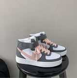 Niulatu Woman Sneakers Women's Shoes Ladies Casual Breathable Female Vulcanized Shoes Lace Up Woman Comfort Walking Shoes DJSE