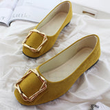 Niulatu 2025 Women Flats Luxury Elegant Pumps Woman Loafers Summer Moccasins Ballerinas Flat Casual Shoes Ladies Plus Size 43 DJSE