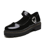 Niulatu Platform Lolita Shoes Women Fashion Lace Up 2025 Women Casual Mary Jane Shoes Ladies Leather Shoes Zapatillas Mujer 1020 DJSE