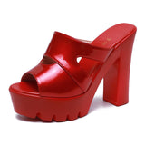 Niulatu Summer Heeled Slippers Ladies Shoes for Women Sandals 2025 Outside Women's Rubber Slipper Female Platform Sandal 3243 DJSE