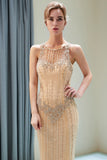 Niulatu Long Mermaid Jewel Tulle Evening HZ1007