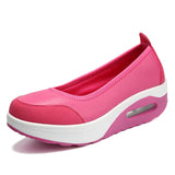 Niulatu Women Sneakers Flats Loafers Sweet Shallow Comfort Moccasins Slip-on PU Platform Ballet Ladies Vulcanized Shoes New DJSE