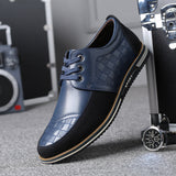 Niulatu Big Size Casual Shoes Men Business Breathable Men Casual Shoes Hot Sale Fashion Brand Brown Casual Men Shoes DJSE