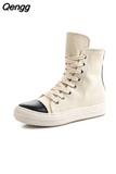 Niulatu for Men and Women Couples Thick-soled Canvas Shoes for Fall/winter 2025 New Wild Student Casual Shoes Tide DJSE