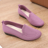 Niulatu Breathable Sneakers Women Breathable Light Slip on Flat Casual Shoes Ladies Loafers Socks Shoes Women Zapatillas Mujer DJSE