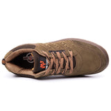 Niulatu Men Casual Shoes Autumn Non Slip Work Sneakers Cowboy Suede Footwear Jeans Boy Lace Up Handmade Retro Leisure Zapatos De Hombre DJSE