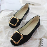 Niulatu 2025 Women Flats Luxury Elegant Pumps Woman Loafers Summer Moccasins Ballerinas Flat Casual Shoes Ladies Plus Size 43 DJSE
